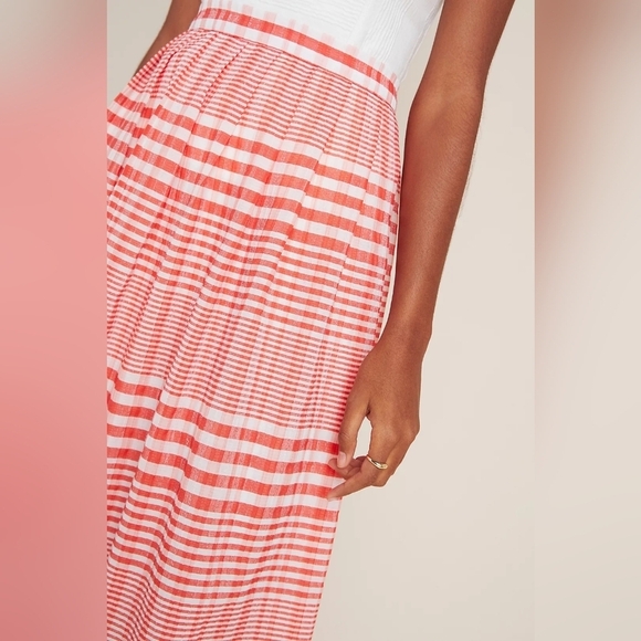 🎀NWT Anthropologie EVA FRANCO Harmonia Plaid A-Line Midi Skirt, Size 4 - Picture 3 of 9